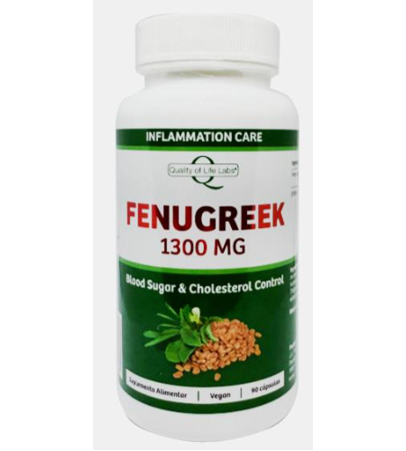 Fenugreek 1300 mg - 90 Cápsulas - Quality of life